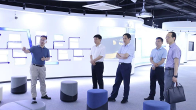 浙江省委人才辦專職副主任、省委組織部人才辦主任張旭明一行蒞臨健培科技考察調(diào)研