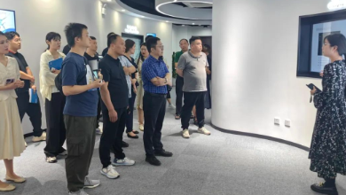 上海市開發(fā)區(qū)協(xié)會考察團赴健培科技考察交流