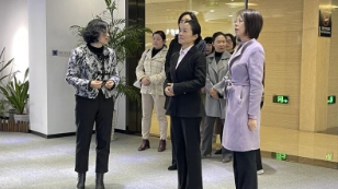 杭州市婦聯(lián)黨組書記、主席楊曉峰一行蒞臨健培科技考察調(diào)研