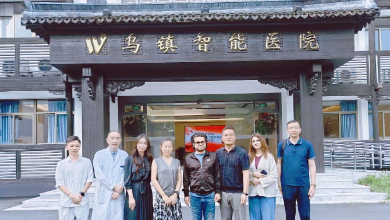 巴基斯坦Citi集團(tuán)CEO Rizwan一行蒞臨烏鎮(zhèn)智能醫(yī)院參觀(guān)考察