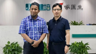 馬來(lái)西亞沙巴大學(xué)考察團(tuán)一行蒞臨健培科技考察調(diào)研