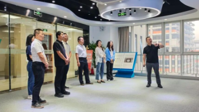雄安新區(qū)黨政辦公室研究室主任張國鋒一行蒞臨健培科技考察調研